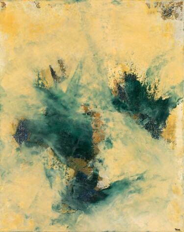 Peinture intitulée "05.08.2022 FLORES (…" par Thime, Œuvre d'art originale, Huile