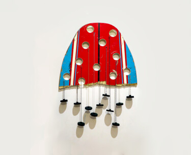 Skulptur mit dem Titel "Sans titre (Surf)" von Cyrille Martin, Original-Kunstwerk, Gips