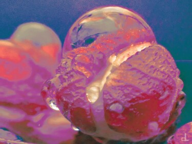 "Bubble gum" başlıklı Fotoğraf Christian Lefevre tarafından, Orijinal sanat, Alüminyum