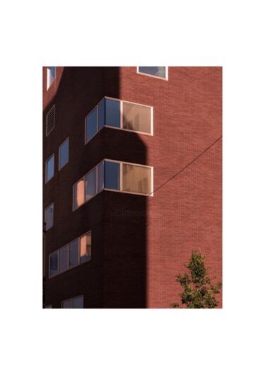 Photography titled "FRAMED-Bricks" by Olivier Cuvelette, Original Artwork, Digital Print