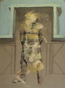 Painting titled "Archaeology: The Da…" by Liviu Epuras, Original Artwork