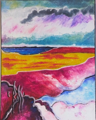 Peinture intitulée "NEWSLAND  - BOSS  A…" par Boss Arts115, Œuvre d'art originale, Acrylique