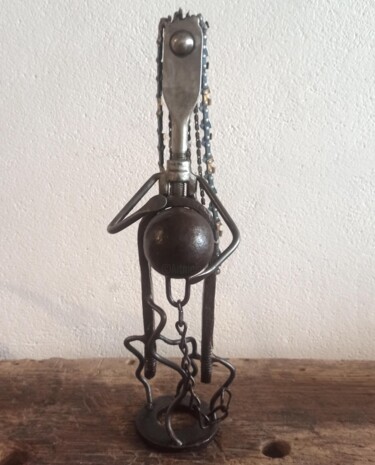"NAWAKA_05" başlıklı Heykel Thierry Jamme/ Des Choses À Fer tarafından, Orijinal sanat, Metaller