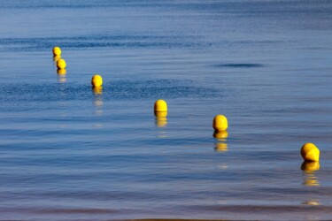 Photographie intitulée "Bouée du Golfe" par Photodefred, Œuvre d'art originale, Aluminium