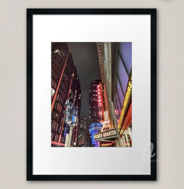 Fotografie getiteld "Paramount City Ligh…" door Adrienne, Origineel Kunstwerk, Digitale afdruk