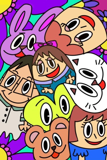 绘画 标题为“TOY  BOXI” 由Kyon, 原创艺术品