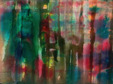 "Impression of Tibet…" başlıklı Tablo Hongfeng Guo tarafından, Orijinal sanat, Akrilik