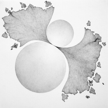 "Cartomancie 6" başlıklı Resim Bastien Faudon tarafından, Orijinal sanat, Mürekkep