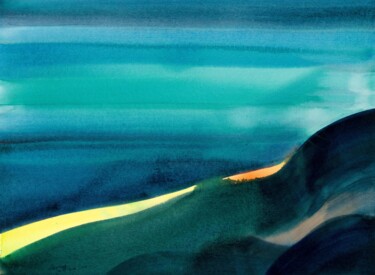 绘画 标题为“Impression of Tibet…” 由Hongfeng Guo, 原创艺术品, 丙烯
