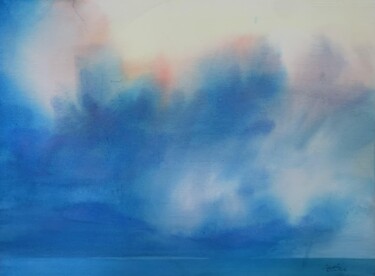 绘画 标题为“Impression of Tibet…” 由Hongfeng Guo, 原创艺术品, 丙烯