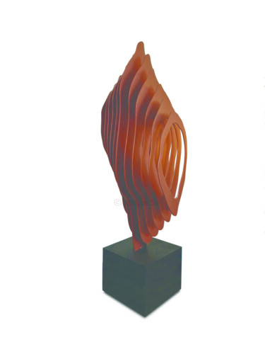 Sculpture titled "arno sebban - PAOoM " by Arno Sebban, Original Artwork, Stainless Steel