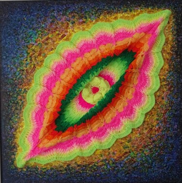 Art textile intitulée "sans titre" par Mingming, Œuvre d'art originale, Fibre Textile