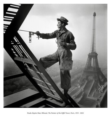 Fotografie getiteld "Etude d’après Marc…" door Brodbeck & De Barbuat, Origineel Kunstwerk, Film Print