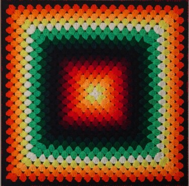 Textile Art με τίτλο "sans titre " από Mingming, Αυθεντικά έργα τέχνης, Υφαντικές ίνες