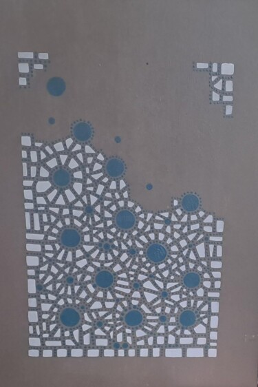 Peinture intitulée "Imparfait" par Aima, Œuvre d'art originale, Acrylique