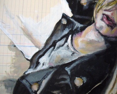 Dessin intitulée "Là où tu vas 03" par Laurence  Ory, Œuvre d'art originale, Acrylique