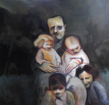 Peinture intitulée "39." par Laurence  Ory, Œuvre d'art originale, Huile