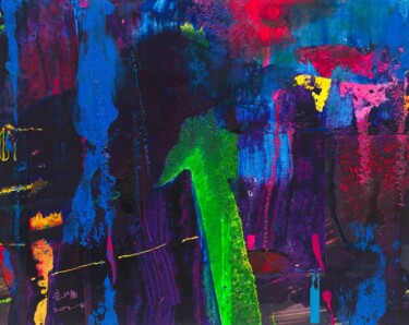 "Inlay-2" başlıklı Kolaj Hongfeng Guo tarafından, Orijinal sanat, Akrilik