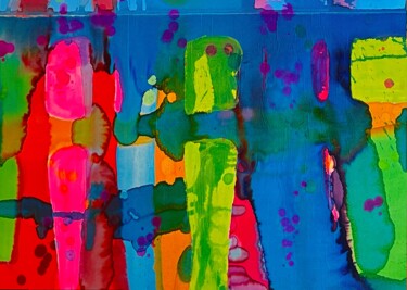 "Childhood" başlıklı Kolaj Hongfeng Guo tarafından, Orijinal sanat, Akrilik