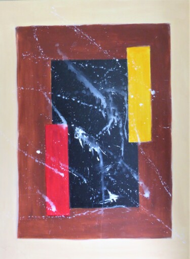 Peinture intitulée "VOIE LACTEE" par Jean Marc Bramy, Œuvre d'art originale, Acrylique