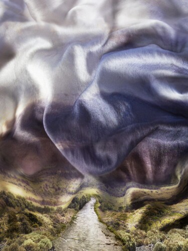 Photography titled "La rivière mystérie…" by Claudia Vialaret, Original Artwork, Digital Print