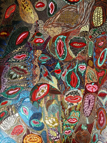 Mouth Tree "Mouth Tree" başlıklı Resim Sophie Ong tarafından, Orijinal sanat, Tükenmez kalem