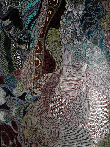 "Summer Tree South o…" başlıklı Resim Sophie Ong tarafından, Orijinal sanat, Tükenmez kalem