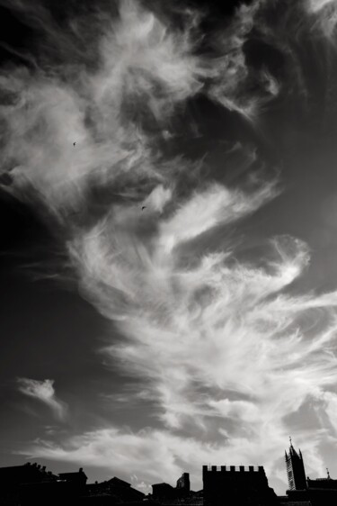 Photography titled "Ciel de Sienne (Ita…" by Philippe Houzé, Original Artwork, Paper