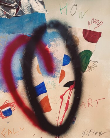 Disegno intitolato "Follow your art" da Charles Le Doux, Opera d'arte originale, Acrilico