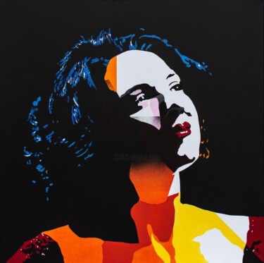 "Khatia" başlıklı Tablo Jean Philoctete tarafından, Orijinal sanat, Akrilik