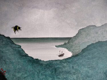 Peinture intitulée "Sale temps" par Patrice Serelle, Œuvre d'art originale, Acrylique