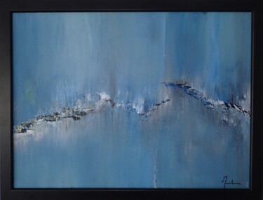 Peinture intitulée "Faille" par Magali Martin, Œuvre d'art originale, Acrylique