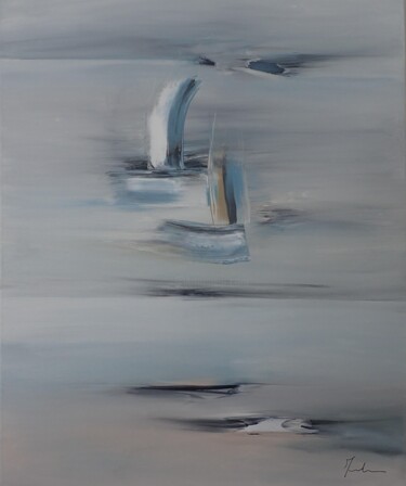 Peinture intitulée "Balade" par Magali Martin, Œuvre d'art originale, Acrylique