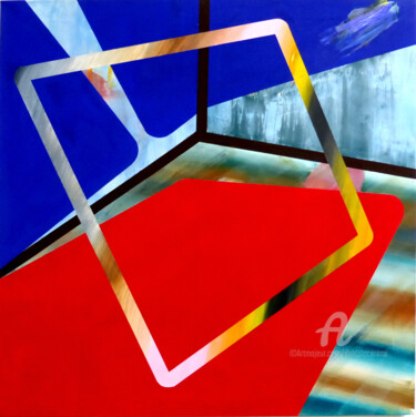Painting titled " Gestalt le cadre f…" by Remi Delaplace, Original Artwork, Acrylic