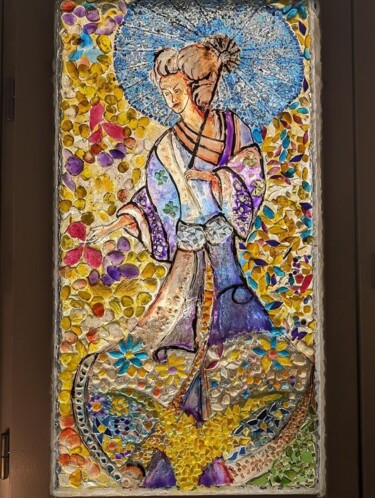 Peinture intitulée "Japon1" par Danart, Œuvre d'art originale