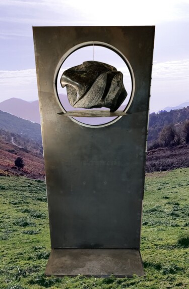 Escultura titulada "2020 . C7 Serpentin…" por Alain Despres, Obra de arte original, Piedra
