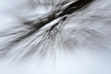 INNONDATIONS - tirage argentique noir et blanc et encadré en bois noir sous plexiglas 1/ 4 Фотография под названием "INNONDATIONS - tira…" - Nicolas Lublin, Подлинное произведение искусства