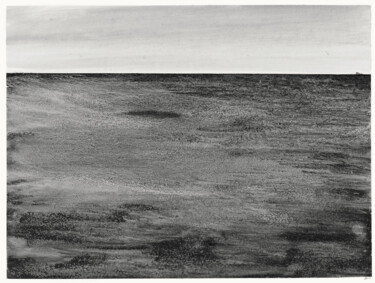 Drawing titled "Pointe du Grouin #53" by Yann Bagot, Original Artwork, Ink