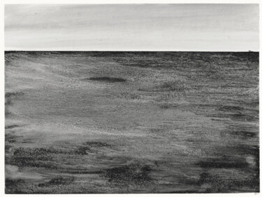 Disegno intitolato "Pointe du Grouin #53" da Yann Bagot, Opera d'arte originale, Inchiostro