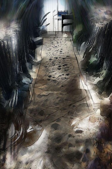 Peinture intitulée "OE68_V3 - Création…" par Lbdeb, Œuvre d'art originale, Aluminium