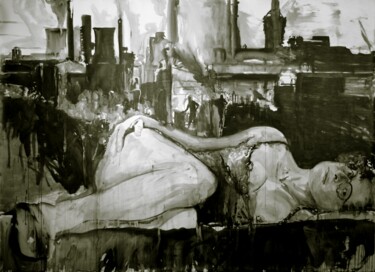 Tekening getiteld "Face FS Madonna ser…" door Christophe Avella Bagur, Origineel Kunstwerk, Inkt