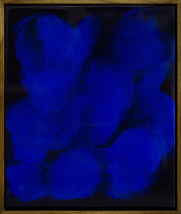 绘画 标题为“This is Blue” 由Kitikong Tilokwattanotai, 原创艺术品, 丙烯