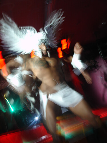 Photography titled "dancing gogo in Par…" by Gilles Petipas, Original Artwork, Paper