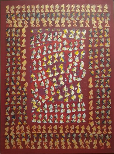 "Sans titre" başlıklı Tablo Ilhem Ellouze tarafından, Orijinal sanat, Akrilik