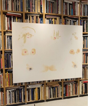 Dibujo titulada "SI TES CHEVEUX NE P…" por Émilie Moutsis, Obra de arte original
