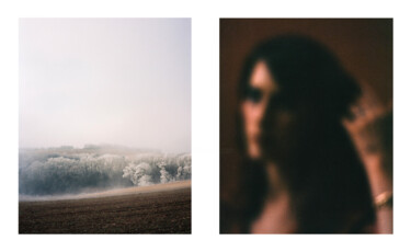 "Vision paysage/visa…" başlıklı Fotoğraf Julia Genet tarafından, Orijinal sanat, Analog Fotoğrafçılık