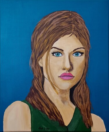 "Pénélope" başlıklı Tablo Axelle Biltgen tarafından, Orijinal sanat, Akrilik