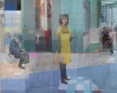 Photography titled "Moods in a Room #34" by Catherine Balet, Original Artwork, Aluminium