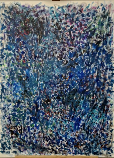 Painting titled "Rêveries" by Monica Dehaeze , Original Artwork, Acrylic