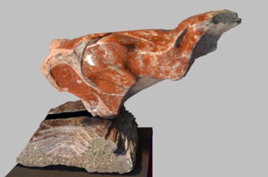 Escultura titulada "2019 . 97 Marbre de…" por Alain Despres, Obra de arte original, Piedra